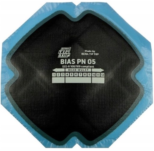 Patch Patch Діагональна вставка для ремонту шин PN 05