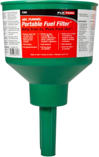 Паливна воронка з водовідділювальним фільтром 140 мм магічна воронка