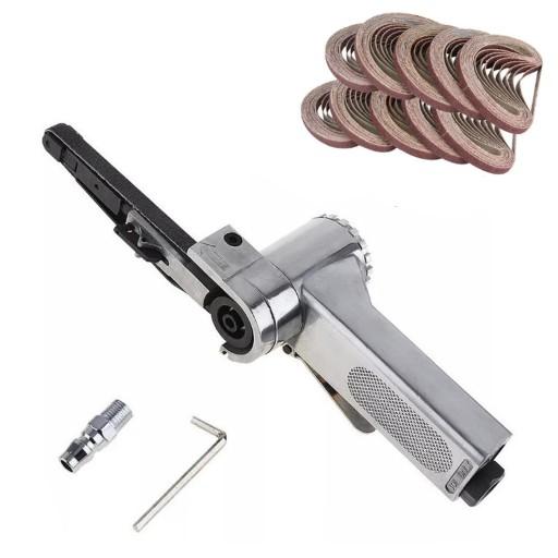 Легка ручна стрічкова шліфувальна машина діаметром 10 мм із 25 стрічками