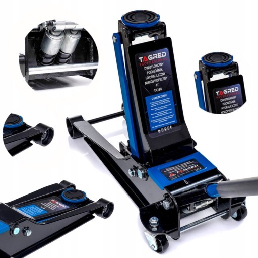 МОЩНЫЙ 4Т лягушка автомобильный подъемник гидравлический сверхмощный + резина