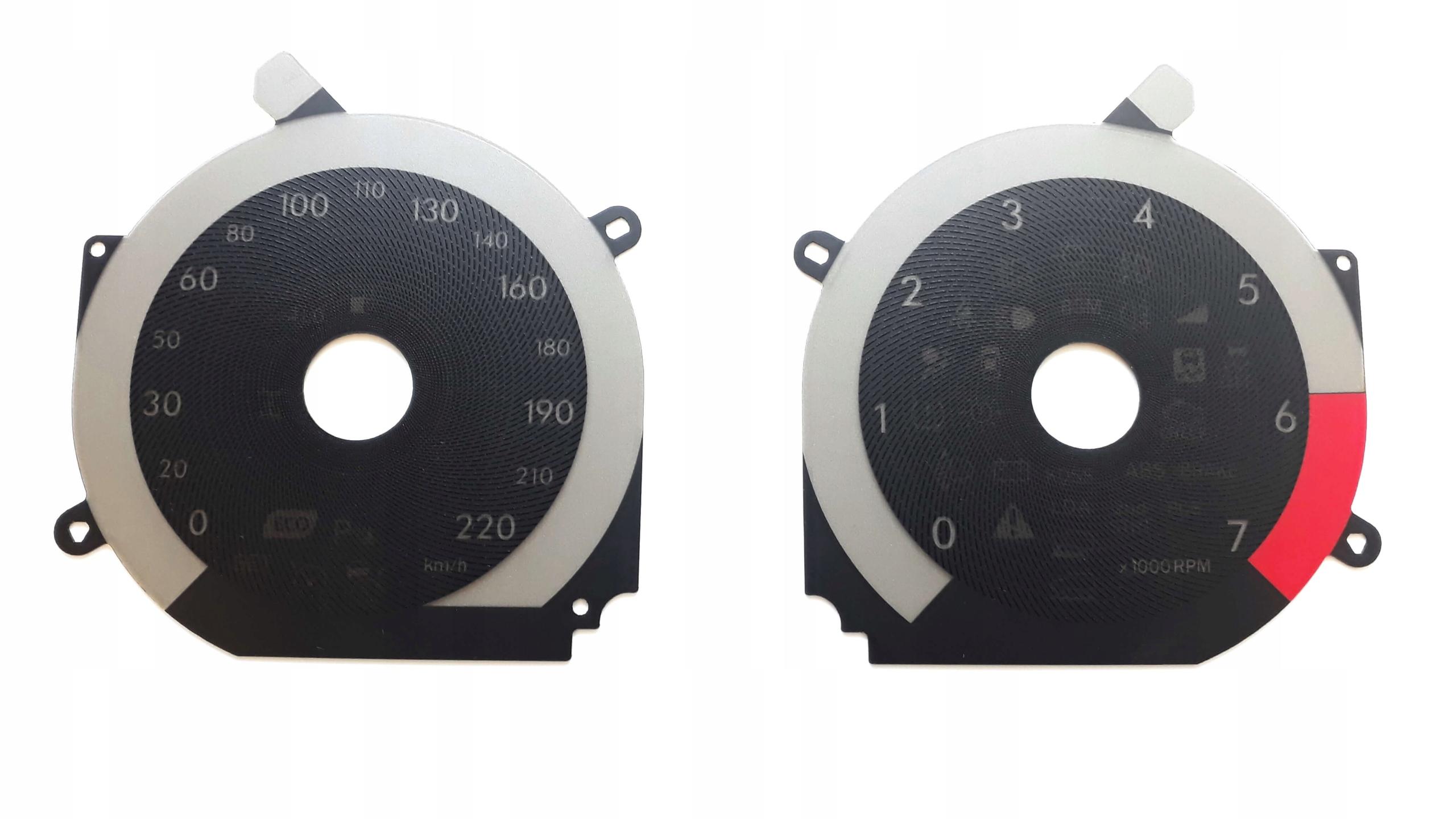 Замена счетчиков Lexus GX 460 С MPH на kmh