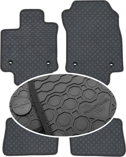 Лексус NX II с 2022 года. ПРАЙМЛАЙНЕР резиновые коврики