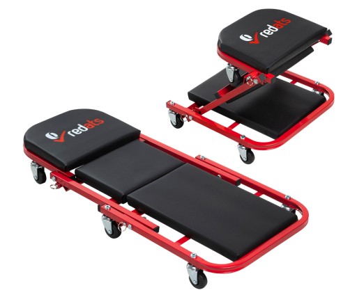 Диван для мастерской, складной табурет 3в1, сиденье на тележке, табурет Redats