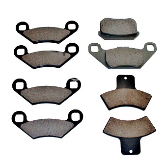 1235 - Linhai Allroad 260 300 Buyang GTX - комплект тормозных колодок, колодки