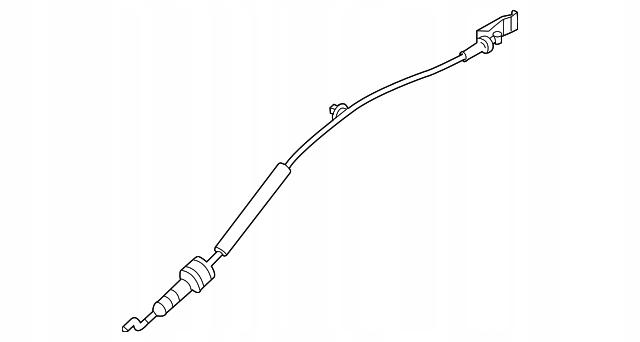 30784024 - Трос замка передніх дверей Volvo