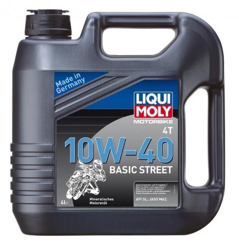 Liqui Moly 10W40 Basic Street 4T Моторна олива 4л