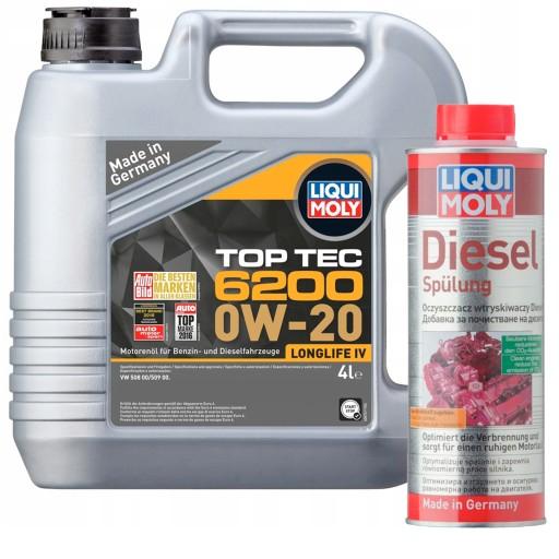 Моторна олива Liqui Moly 20788 6200 0W20+ SPULUNG