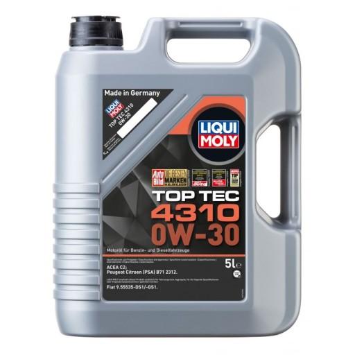 Масло моторное Liqui Moly 2362 TopTec 4310 0W30 5л