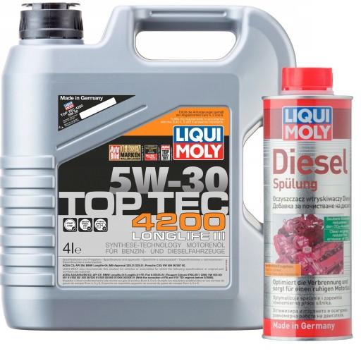 Liqui Moly 3715 Top Tec 4200 5W-30 4L + SPULUNG