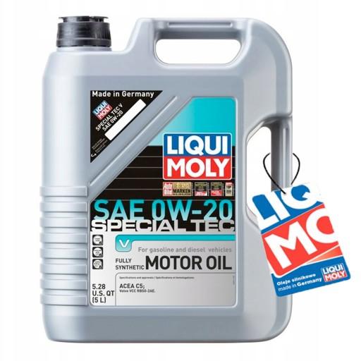 Масло Liqui Moly LM20632 TEC V 0W-20 5л + Подвеска