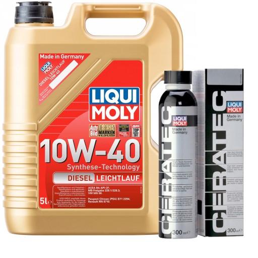 Liqui Moly LM21315 Дизель 10W40 5л + Cera Tec