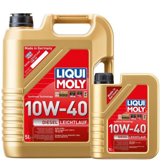 Масло Liqui Moly LM21315 Diesel Leichtlauf 10W40 5л+1л