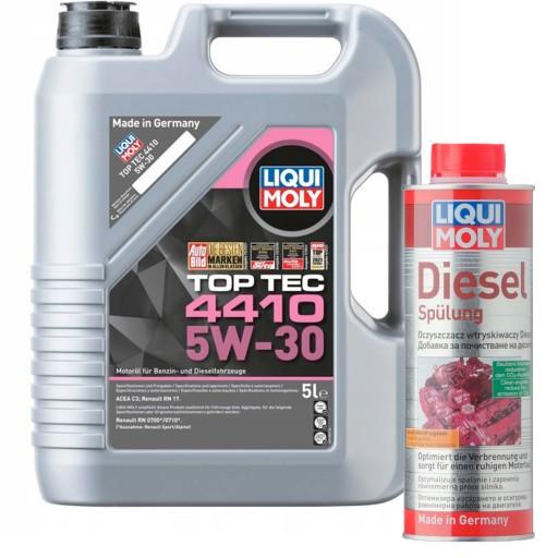Масло Liqui Moly LM21404 ТТ 4410 5W30 5л + SPULUNG