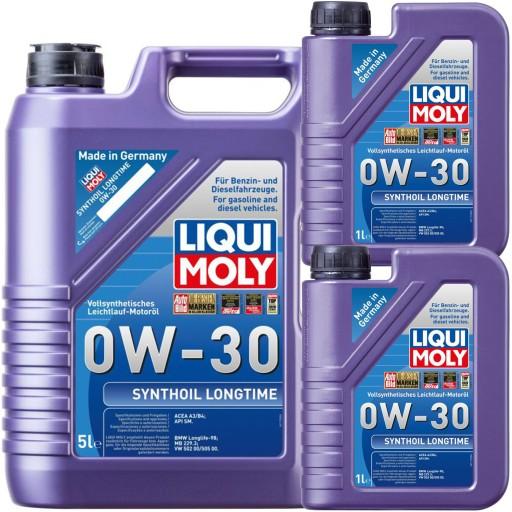 Масло Liqui Moly LM8977 Synthoil Longtime 0W-30 7л