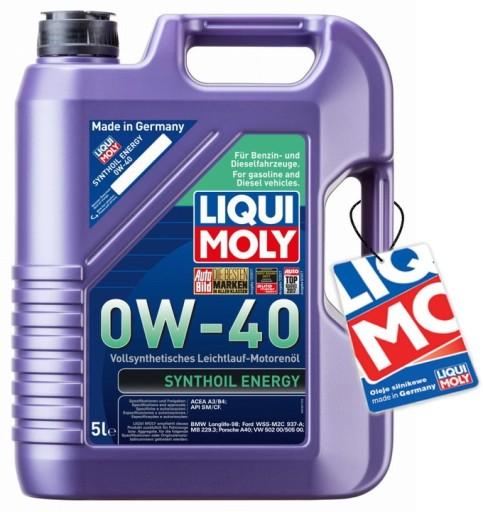 Масло Liqui Moly LM9515 Synthoil 0W40 5л + подвеска