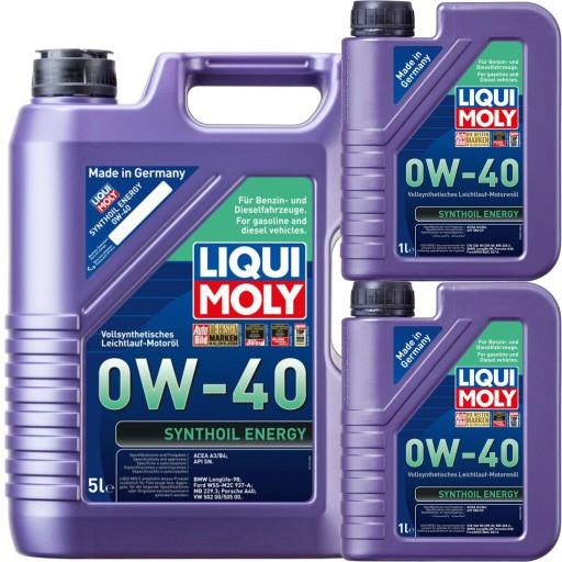 Масло Liqui Moly LM9515 Synthoil Energy 0W40 7л