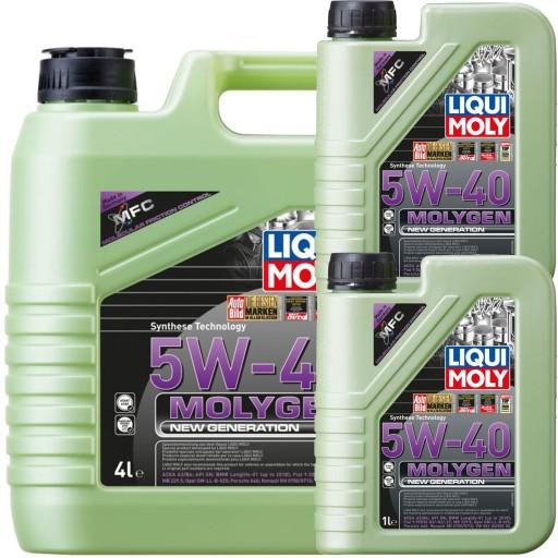 Моторное масло Liqui Moly LM8578 Molygen New 5W-40