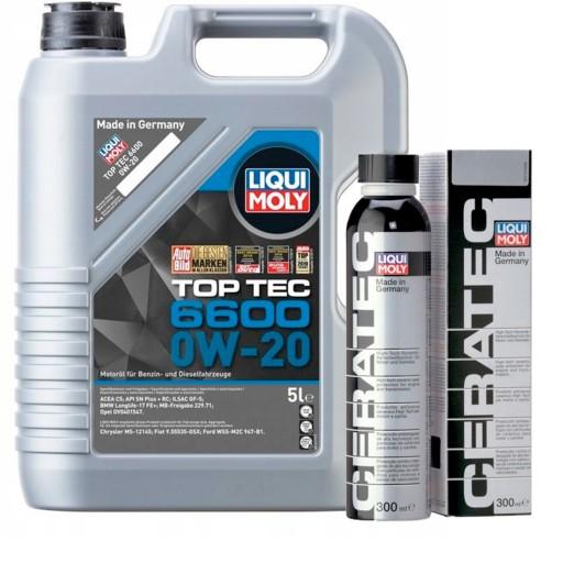 Масло моторное Liqui Moly LM21411 6600 0W20 5л+LM7181