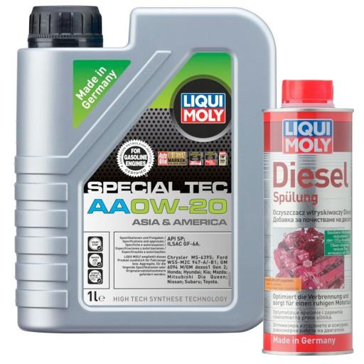 Масло моторное Liqui Moly LM6738 AA 0W20 + SPULUNG