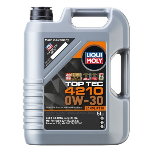 Liqui moly 0W30 4210 5л немецкий рынок