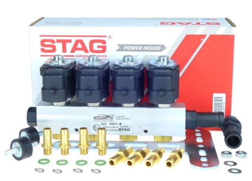 WGM2040AH - Смуга змінного струму STAG W01 4-cyl 2ohm сопла повний комплект