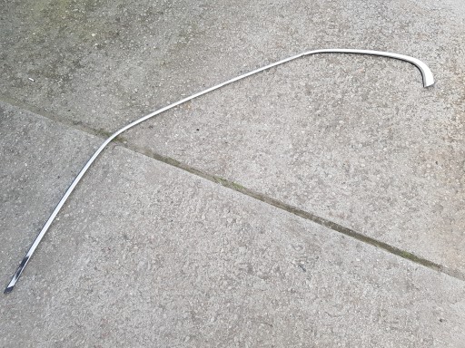 Хромована ліва планка водостоку, комплект BMW E34