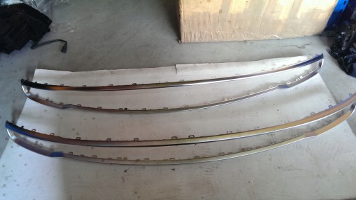 Задняя полоса бампер audi Q5 Sline Chrome 80A807578