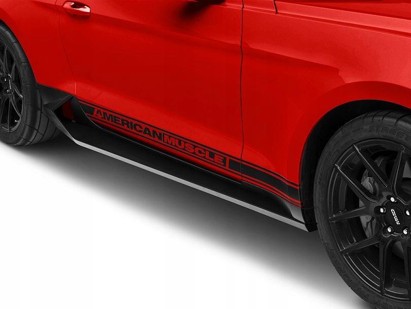 JGD-MU15-SSRP - Молдинги пороги порог левый правый MUSTANG 2015-2021