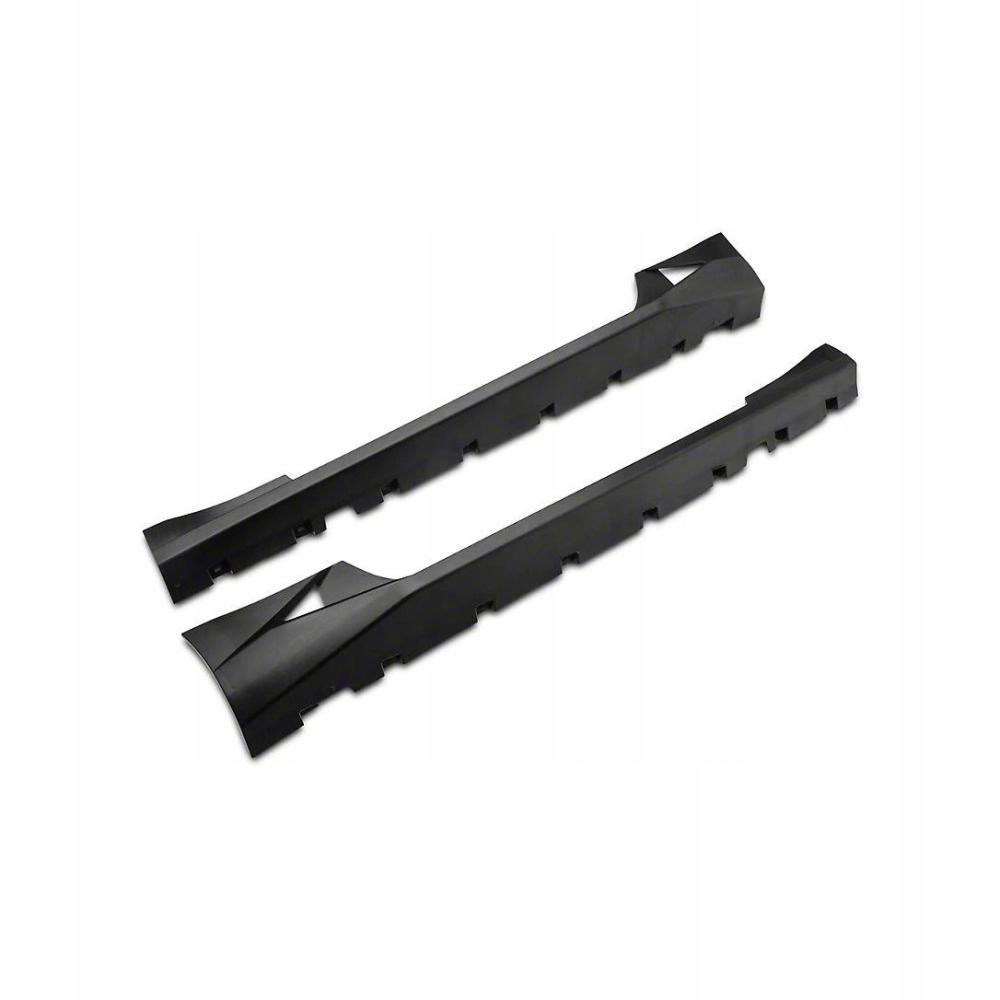 JGD-MU15-SSRP - Молдинги пороги рокер спорт Форд Мустанг 2015-2021