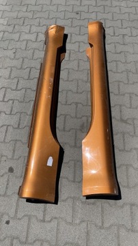 Накладки на пороги Nissan 350z Fairlady