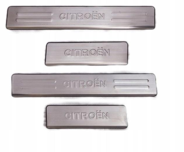 Накладки на пороги Citroen C3 C5 C4