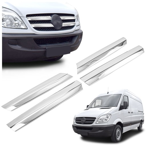 Накладки на передню решітку для MERCEDES SPRINTER W906 2006-2013