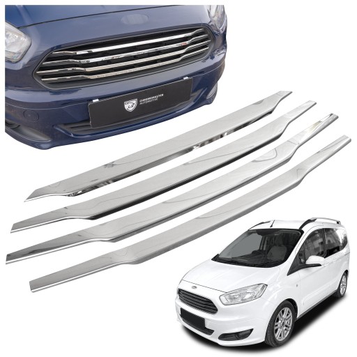 Накладки решітки радіатора для FORD TOURNEO COURIER 2014-2018