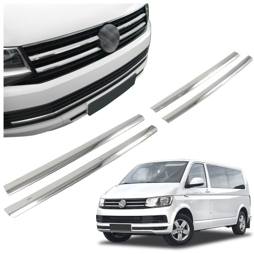 Накладки решітки радіатора для VW CARAVELLE VI T6 2015-2019