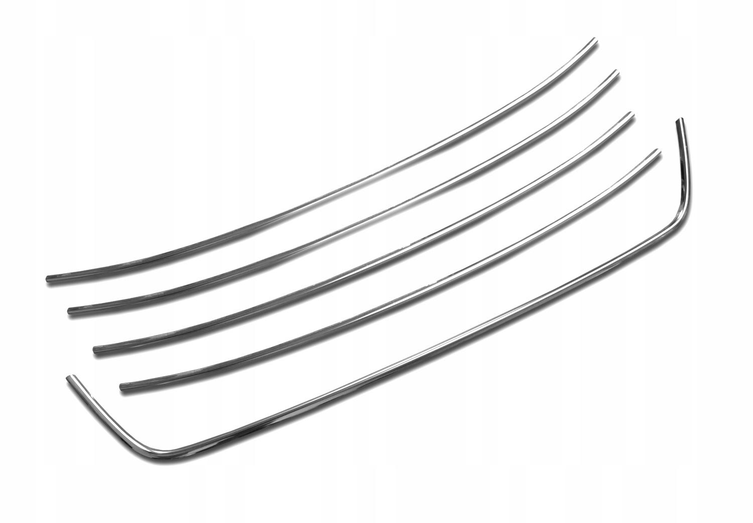 Молдинги бампера Volkswagen Caddy 2010-2015