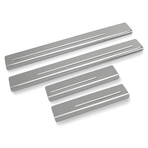 Накладки на пороги Nissan Micra K14 HB 2017-