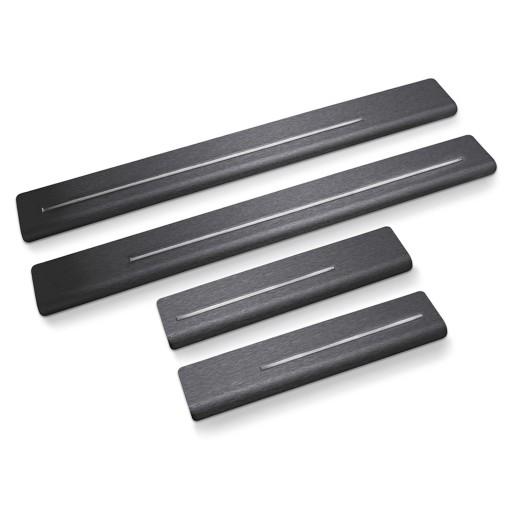 Накладки на пороги Nissan Qashqai J11 2014-2016