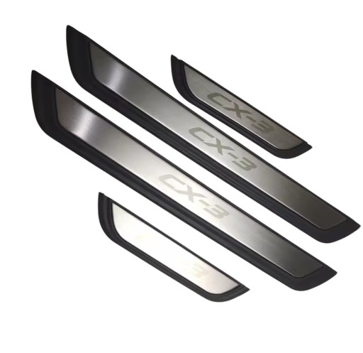 Захисні накладки на пороги Mazda CX3 CX 3 CX-3