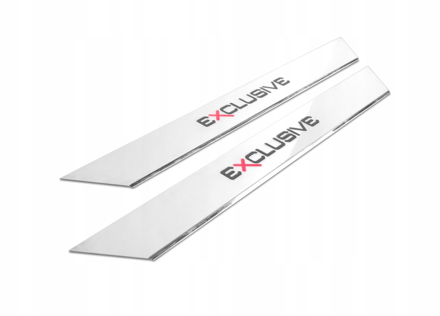 Накладки на пороги Renault Megane 2002-2016