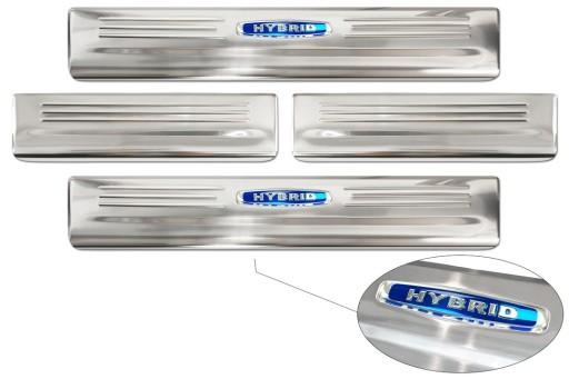 Накладки на пороги HIGHLANDER 4 XU70