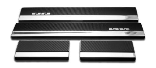 Накладки на пороги для VW GOLF 5 6 7 8