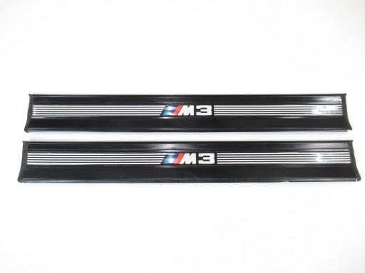 2264043 2 - Молдинги накладка порога BMW e36 M пакет M3 седан Універсал