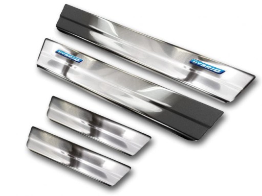 Боковые пороги Toyota Rav 4 V 2018 / FL 2023 Hybrid