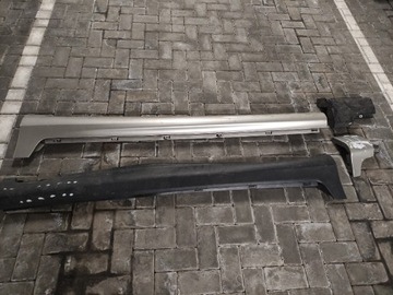 XC60 боковые юбки, боковые юбки