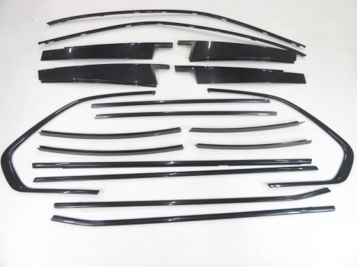 Наружные дверные накладки BMW e70 X5 Shadowline