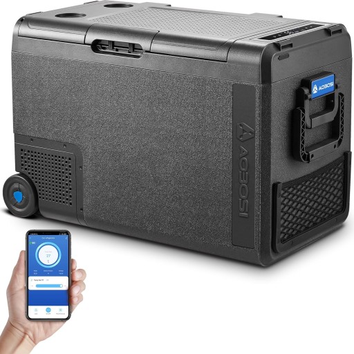 Холодильник TOURIST з компресором, 48л 12/24 В -20°C до 20°C, USB