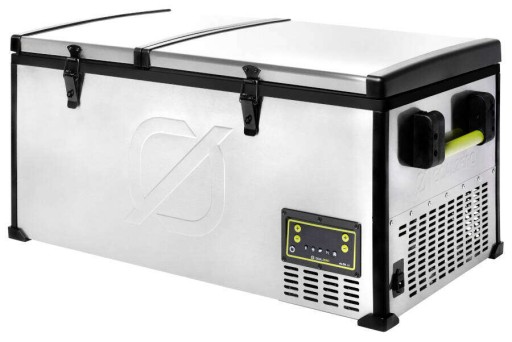 Двокамерний компресорний холодильник 77,8 л з двозонною морозильною камерою та застосуванням