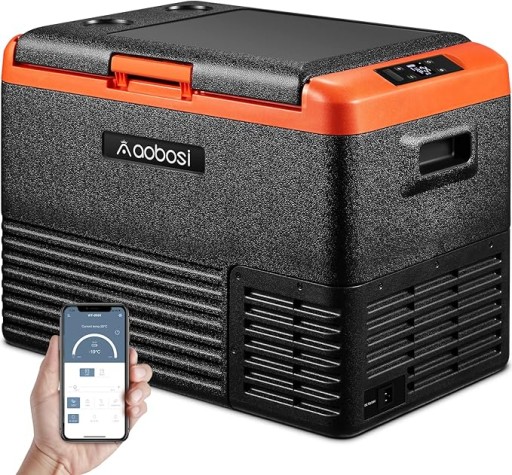 Автомобильный холодильник AAOBOSI 12 В — портативный холодильник на 44 кварты (41 л) с замком
