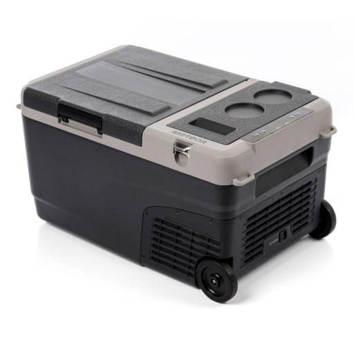 Автохолодильник компресорний туристичний, 2 камери, 12/24V Meteor, 27 л