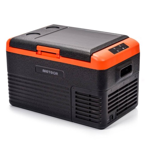 Автомобильный туристический холодильник, компрессорная морозильная камера, Метеор 12/24 В, 28 л